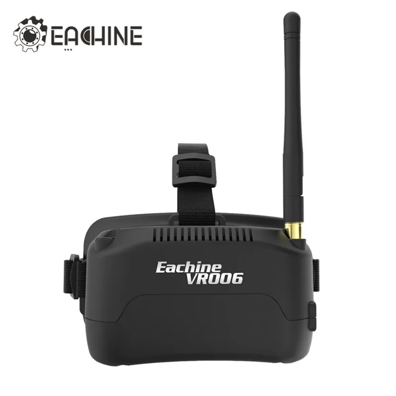 

In Stock Eachine E013 VR006 VR-006 One-antenna 3 Inch 5.8G 40CH Mini FPV Goggles Build in 3.7V 500mAh Battery VS Fatshark Aomway