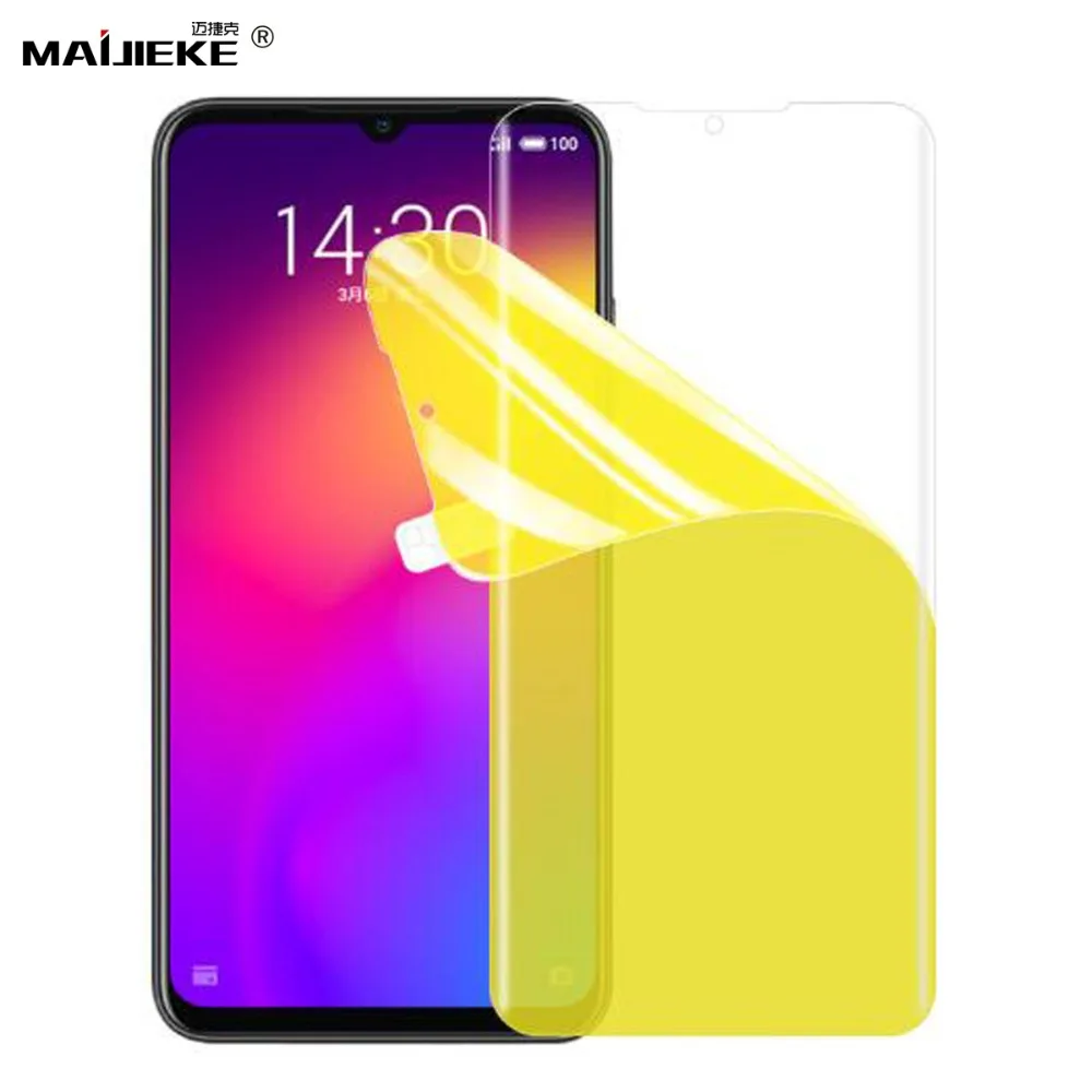 

6D HD Full Coverage Soft Hydrogel Film for MEIZU Note 9 Note9 Front TPU Nano Screen protector Film not glass