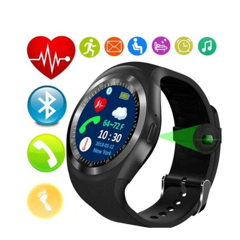 Round-Y1X-Smartwatch-for-Kid-Men-Women-Bluetooth-Heart-Rate-Monitor-Sleeping-Monitor-Smart-Watch-New