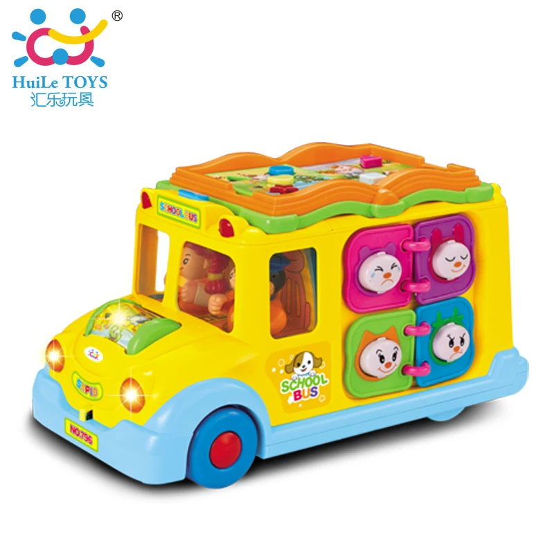 Am _ Baby Spielzeug Musik Cartoon Bus Handy Lern Entwicklungsbiologie Kinder Su 