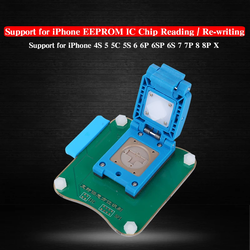 

JC Pro1000S Multi-Functional EEPROM IC Chip Read Write Module For iPhone 4 5 6 7 8 8P X Motherboard Repair Tool