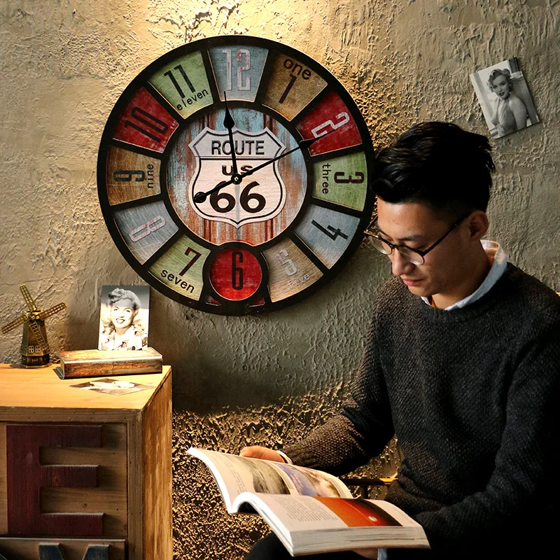 Method for European style of the ancient clock creative restaurant town living room watch mute antique clock Home Furnishing bed Method for European style of the ancient clock creative restaurant town living room watch mute antique clock Home Furnishing bed