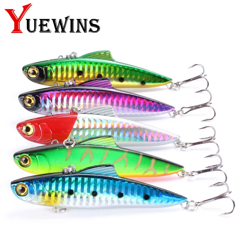 Yuewins 8 5 см 21 4g Rattlin блесна жесткая приманка для рыбалки искусственные зимней