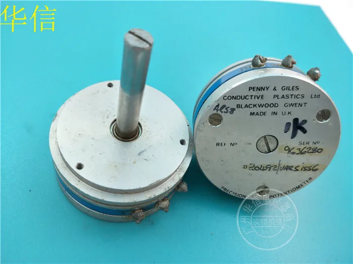 

[VK] Used UK 1K CPP45 single tap with 4-pin conductive plastic potentiometer handle length 35MM switch