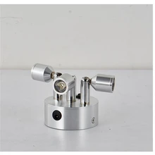 3 головы вращающийся провод подзарядка Li ящик аккумуляторной батареи лампы, 3*1 Вт витрина, удаление дисплея пятно света для свадьбы, выставки