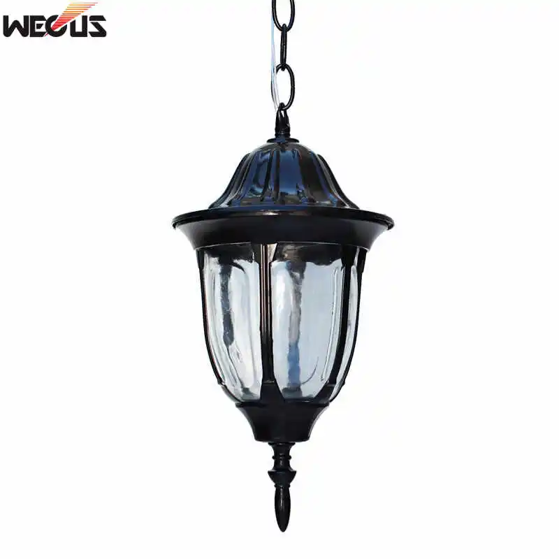 European waterproof chandelier Outdoor balcony decorative lights