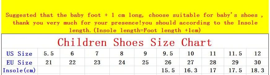 Korean Shoe Size Chart