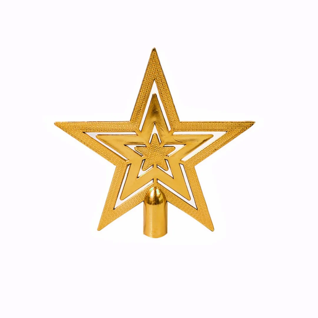 New Christmas Star Tree Topper Home Party Holiday Xmas Ornament Decoration Gift