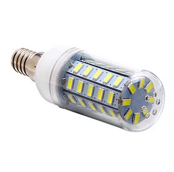 E14 10W 48x5730SMD 1000LM 6000-6500K белый светильник светодиодный кукурузная лампа(110V или 220 V