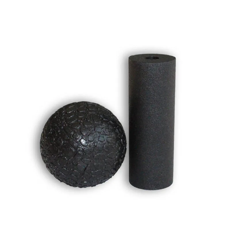 Фитнес мяч для расслабления мышц ролик йоги массажный спины шеи рук ног массаж