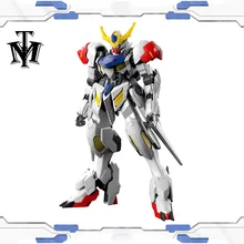Gundam barbatos lupus balança de ferro, com blusa orfanos 1/144 modelo japonês ASW-G-08, robô crianças, brinquedo anime, figura de ação, gunpla