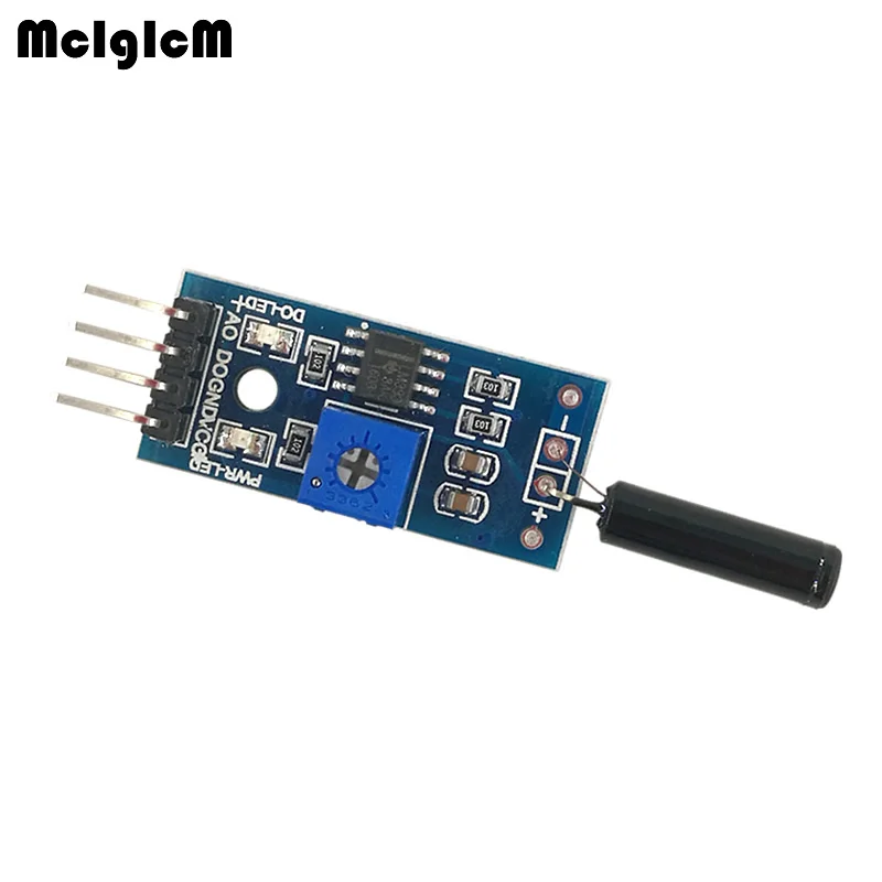 

MCIGICM 200pcs Normally Open type Vibration Switches Sensor Module Alarm Module motion sensor