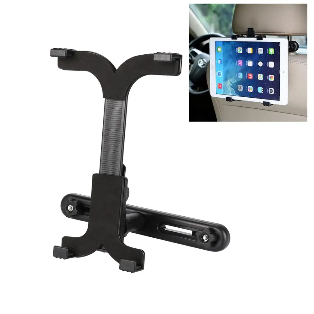 

360 Degree Car Back Seat Headrest Mount Holder For iPad 2 3/4 Air 1 2 ipad mini 1/2/3/4 SAMSUNG Mipad 2 Tablet PC Stands Bracket