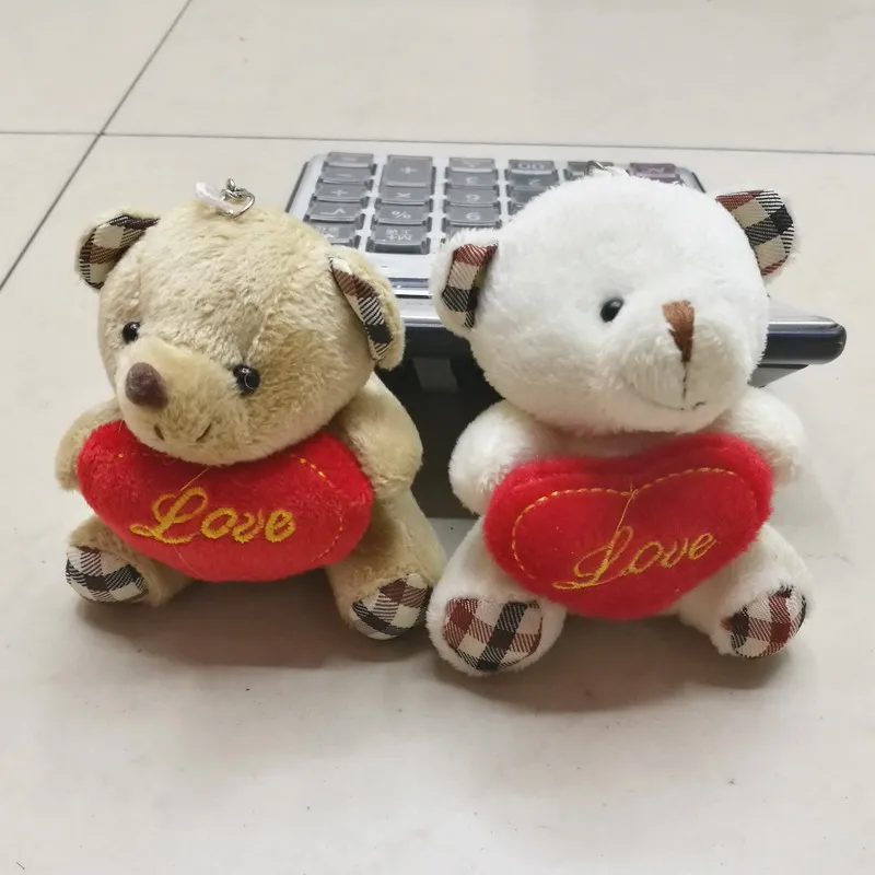 10cm bear with heart 12