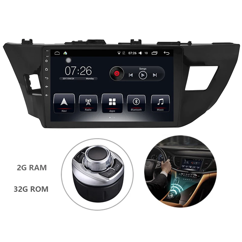 

Android one din 10.1inch touch screen car dvd multimedia player with android 6.0 system gps for TOYOTA LEVIN