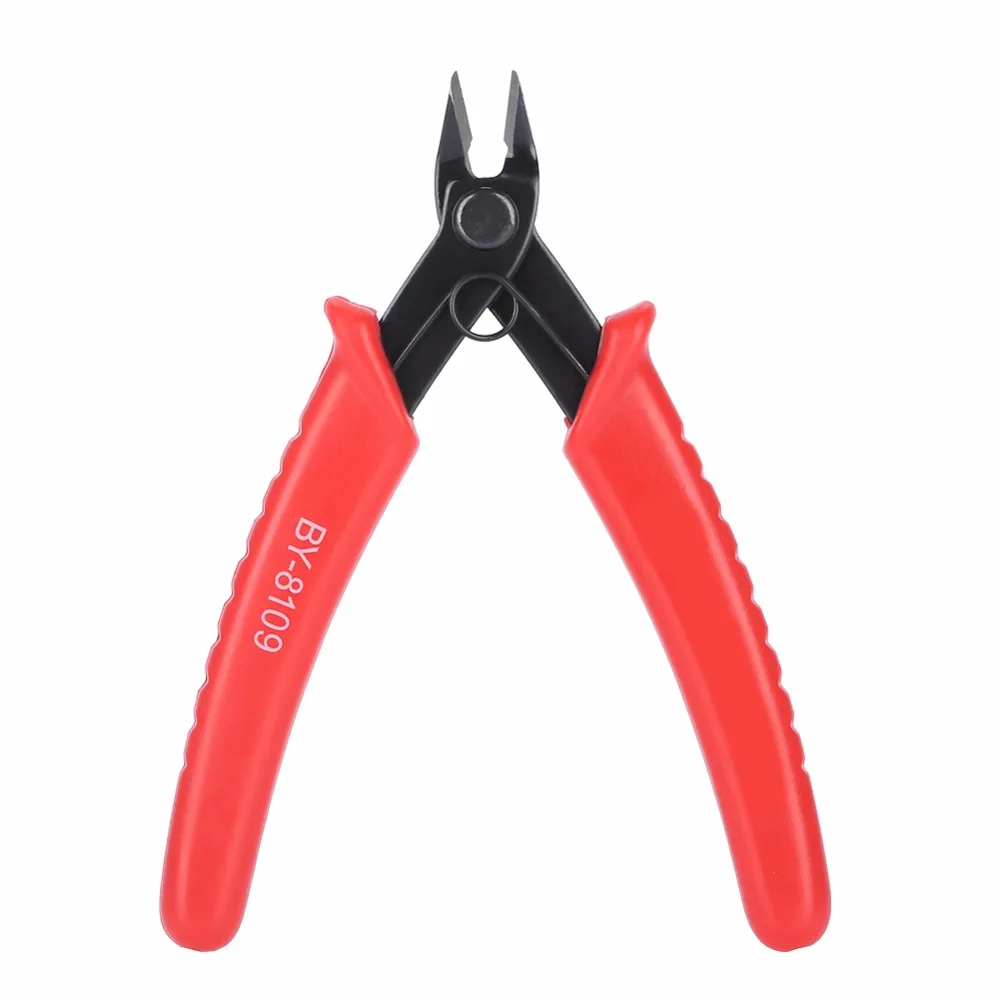 1 Pcs Electronic Pliers Steel Electronic Cutting Pliers Wire Cable Line Cutter for 0.8 1.6mm