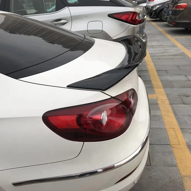R style задний спойлер на крышу из углеродного волокна для Volkswagen VW Passat CC Sandard 2009