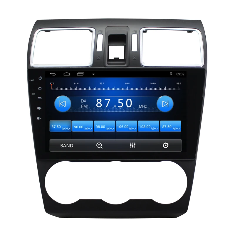 Discount 9"Car Android 8.1 Radio GPS Multimedia Player For Subaru Forester XV WRX 2013-2015 2G+32G 4 Core Navigation Fast Boot 3g wifi 1