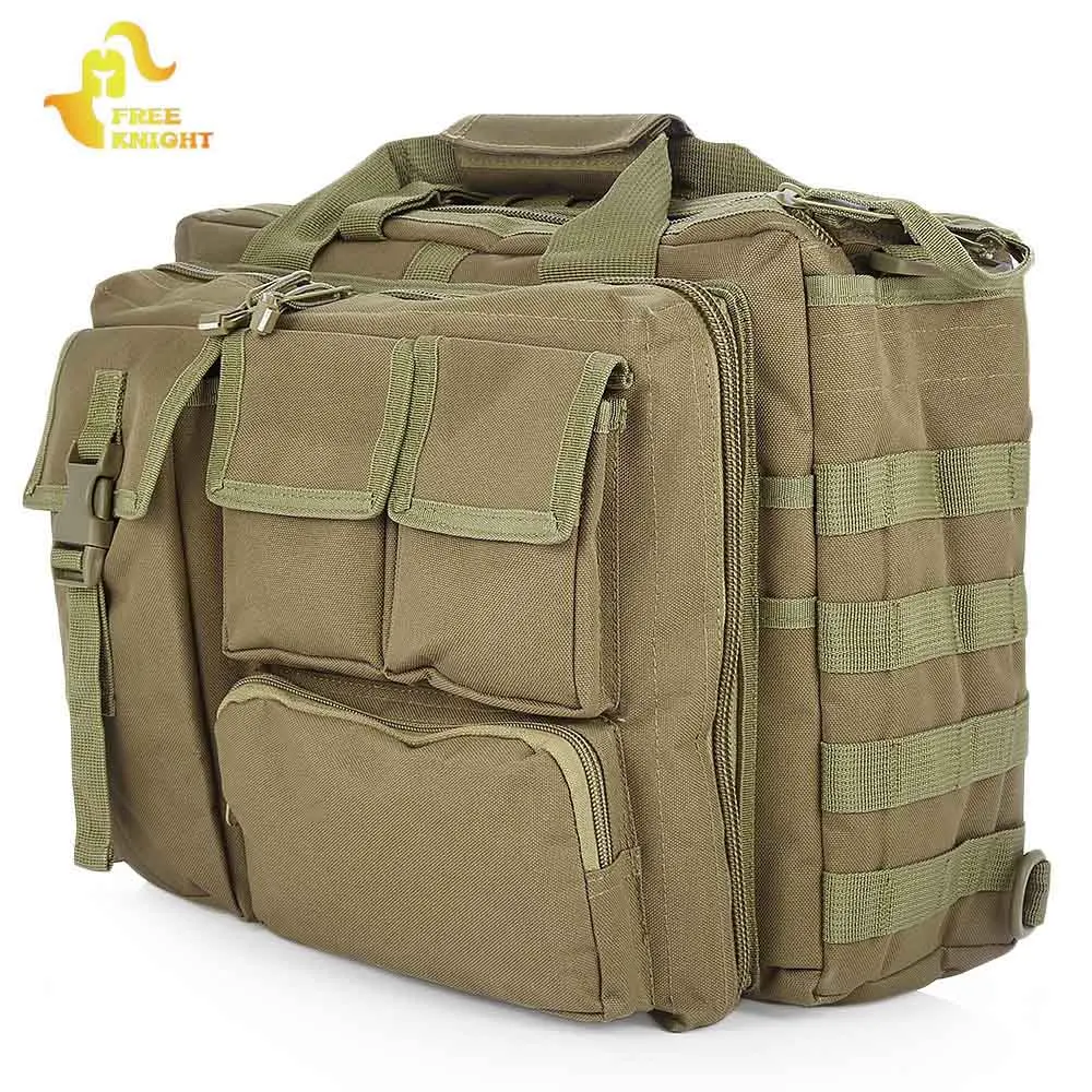 En Ligne Livraison Chevalier Épaule Tactique Sac En Plein Air Molle Militaire Messenger Sac Ordinateur Sac À Main Porte Documents D ordinateur Portable Caméra D épaule Sac