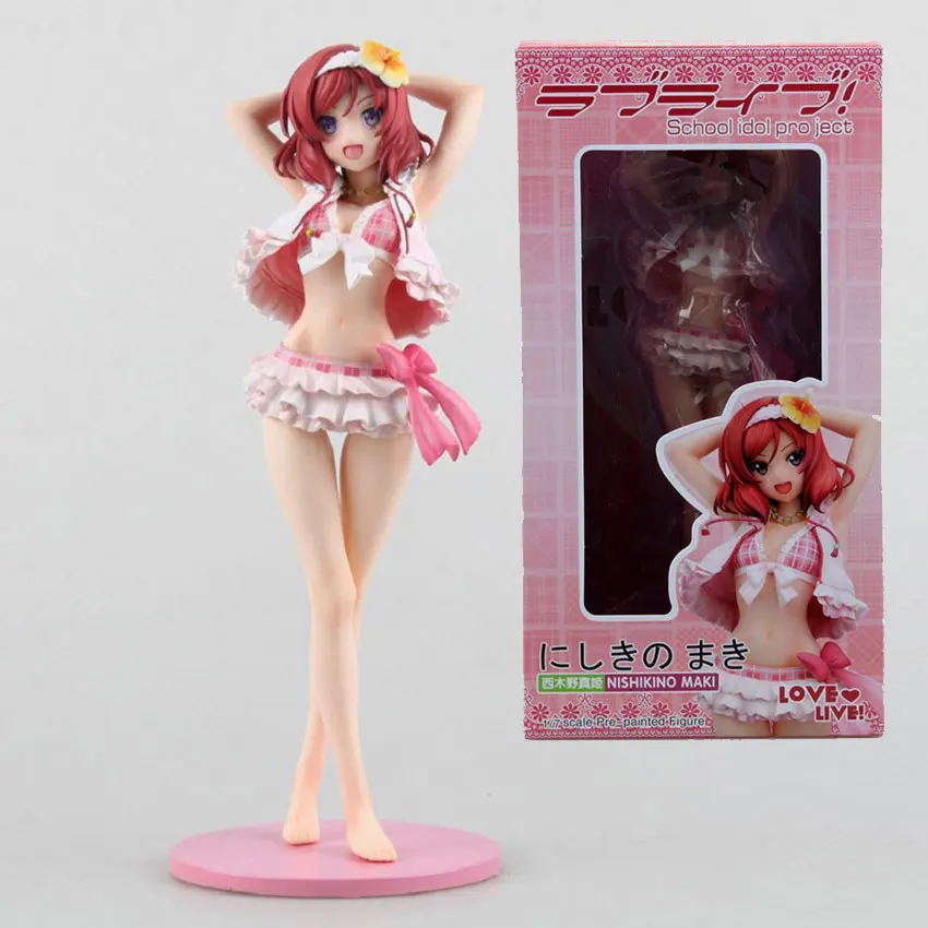Anime Comic Game Love Live Lovelive School Idol Project Nishikino Maki 1/7 Scale Pre-painted action Figure Collectible Gift | Игрушки и