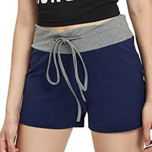 Для женщин шорты спортивные для бега спортивные короткие брюки женские Йога свободная спортивная одежда эластичный регулируемый гибкий камуфляжные брюки для бега короткие штаны