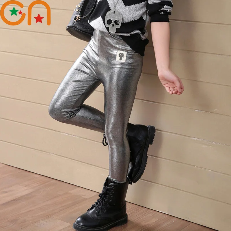 4 9 years Spring/Autumn new Kids Baby Girl Casual Solid Wild trousers