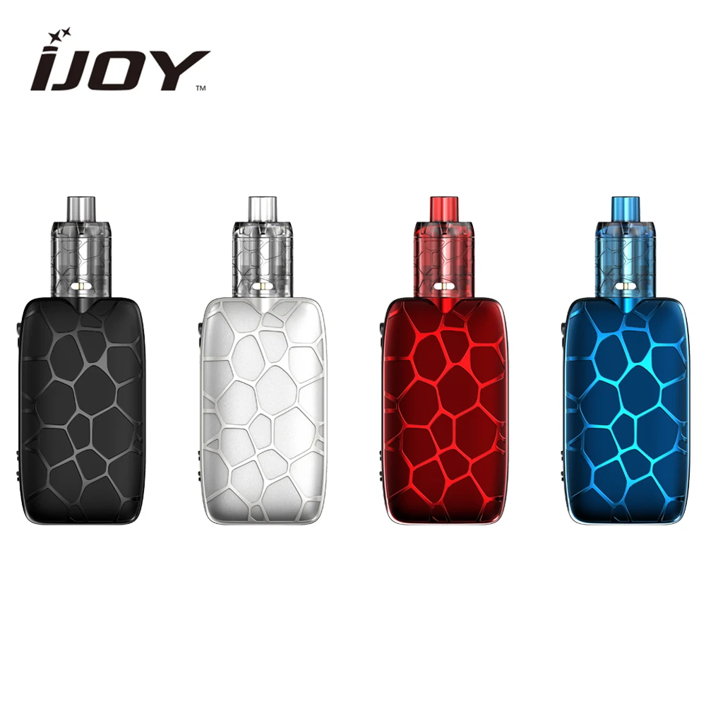 Оригинал IJOY Mystique 162 Вт поле Mod с меховой бак 26 мм 3 мл распылитель NI/TI/SS контроль