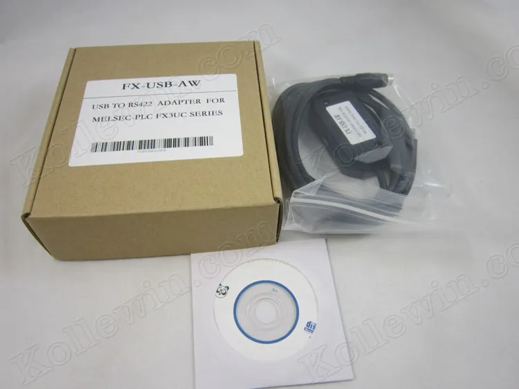 

FreeShip FX-USB-AW USB PLC Adapter for FX series PLC, FXUSBAW, Can Replace USB-SC09-FX,,support win7/ win8, OEM USBSC09FX