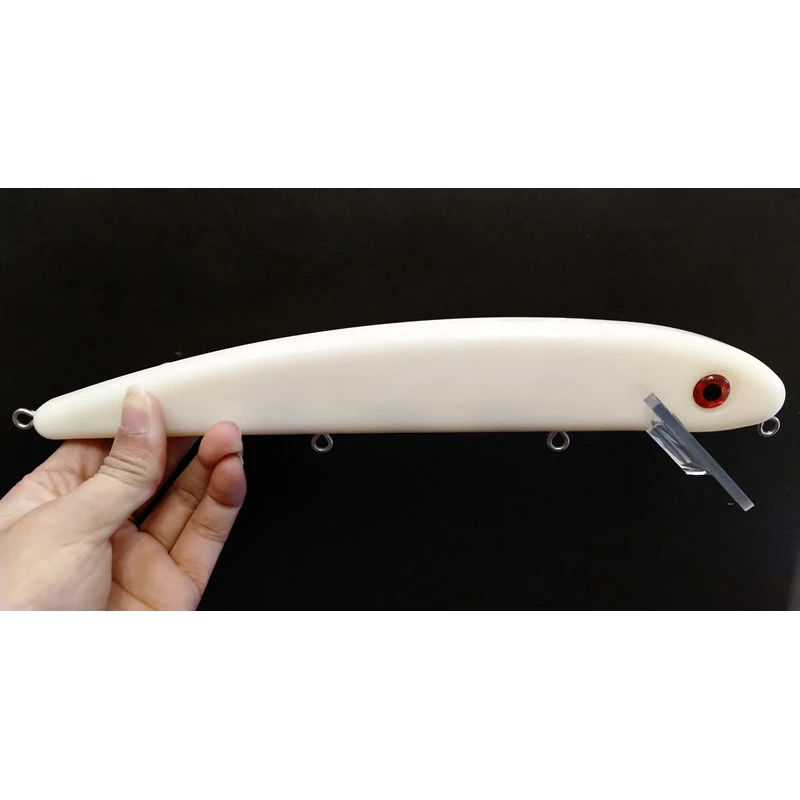 Pike Lures Shelt's 20 Pcs Unpainted Fishing Medium Diving Walley