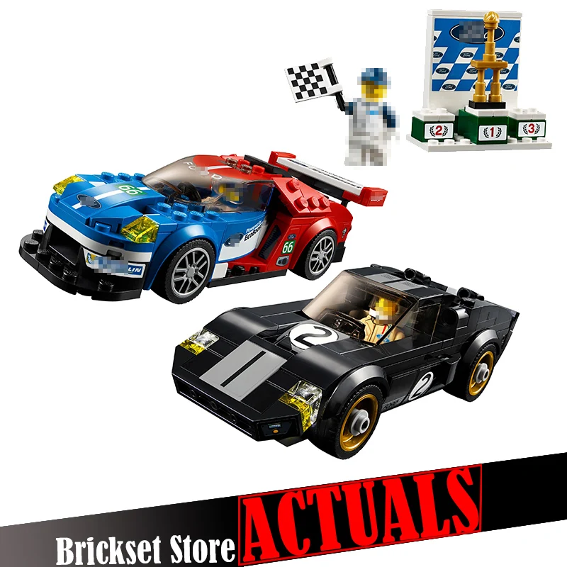 

Lepin 28004 395Pcs Racer Racing Car Speed Champions Set Building Blocks Bricks Enlighten Toys for Children Christmas Gift 75881