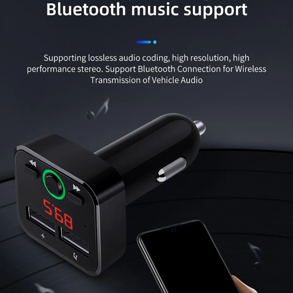Универсальный автомобильный комплект громкой связи беспроводной Bluetooth