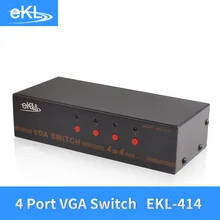 EKL 4x Input 4x Output VGA Splitter Switch 4 Way Switcher Resolution 1920×1440