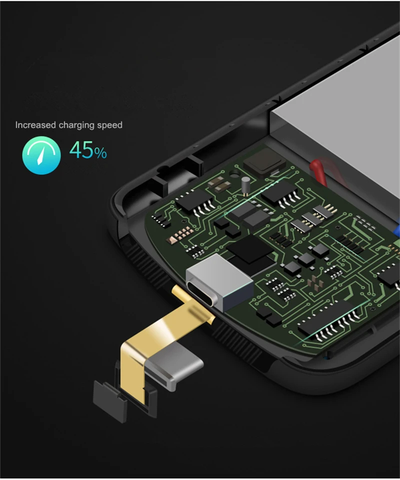 5000 мАч Внешний аккумулятор зарядное устройство чехол для samsung Galaxy Note 9 чехол для питания запасной блок питания аккумулятор чехол для зарядки