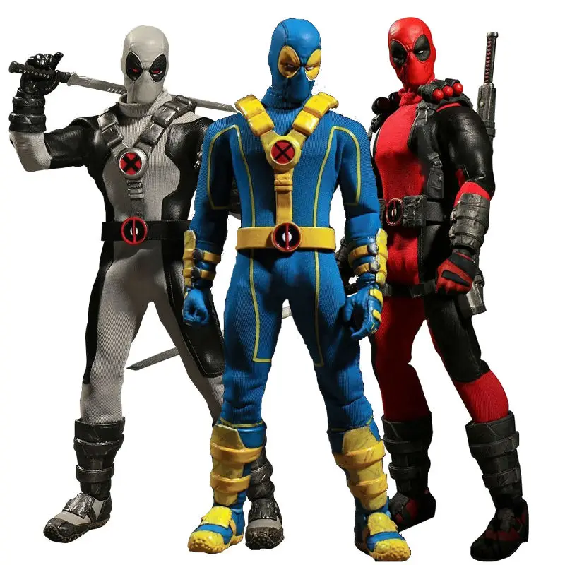 

Mezco One: 12 Deadpool Collective Action Figure X-Men Super Hero toy