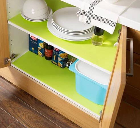 

3Rolls/set 30*150cm Shoes Wardrobe Mat Drawer Kitchen Cabinet Pad Waterproof Transparent Slip-resistant Dining Table Mat