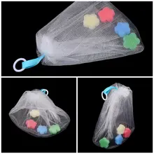 1 шт. мыло пенящаяся сетка пузырьковая вспомогательная сетка моющее средство для ванны Аксессуары для ванной комнаты Очищение тела лица Новинка