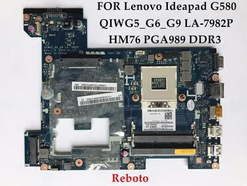 

QIWG5_G6_G9 LA-7982P FOR Lenovo Ideapad G580 Laptop Motherboard SLJ8E HM77 PGA989 DDR3 High quality&100% Fully Tested