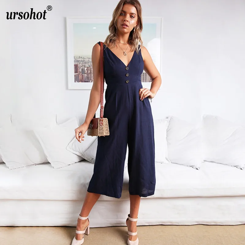Aliexpress.com : Buy Women Siamese Pants Sleeveless