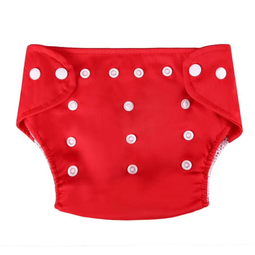 

7 color Fashion Baby Cloth Nappies New Reusable Adjustable cotton diapers Cover Eco-friendly Nappy Diaper Suit for 0-2year baby