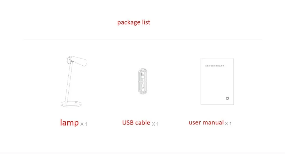 Xiaomi Mijia заряжающаяся настольная лампа перезаряжаемая 2000 мАч батарея 3 класса режимов затемнения 2600k 3200k 4500k свет портативная лампа