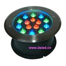 CE, нержавеющая сталь, IP68, высокая мощность 15 Вт RGB встраиваемые светодиодный свет бассейн, RGB подводный светодиодный свет, DS-11S-22-15W, 15X1 Вт, D220mm, 24 В DC