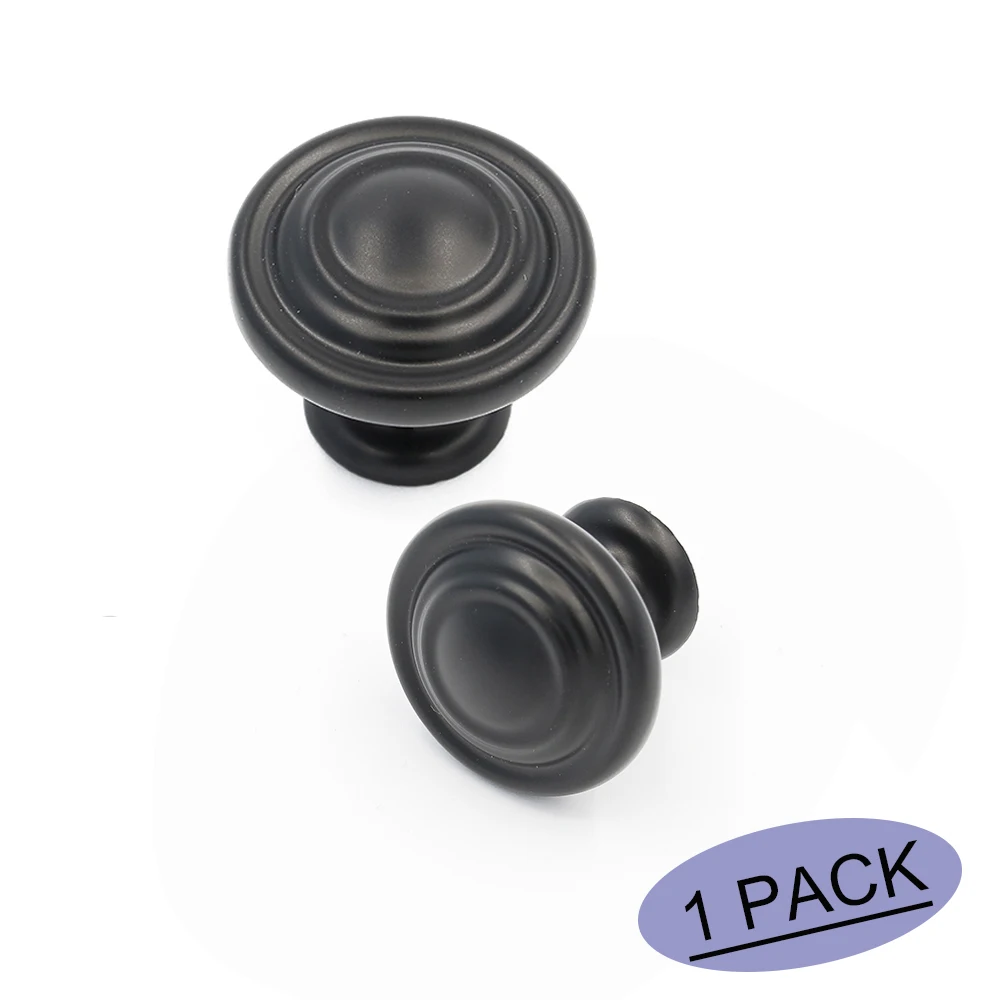 Black Cabinet Drawer Knobs Kitchen Furniture Bathroom