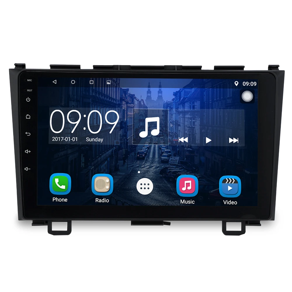 

Android 6.0 Car Multimedia Player for 07-10 Honda CR-V MP3 2 DIN Car Player GPS FM Radio Rear View DVR Bluetooth Wifi 9 Inch