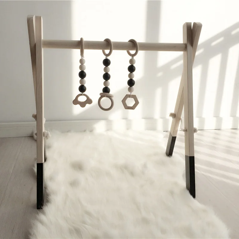 Скандинавский Декор детской комнаты Игровая приставка деревянная сенсорная