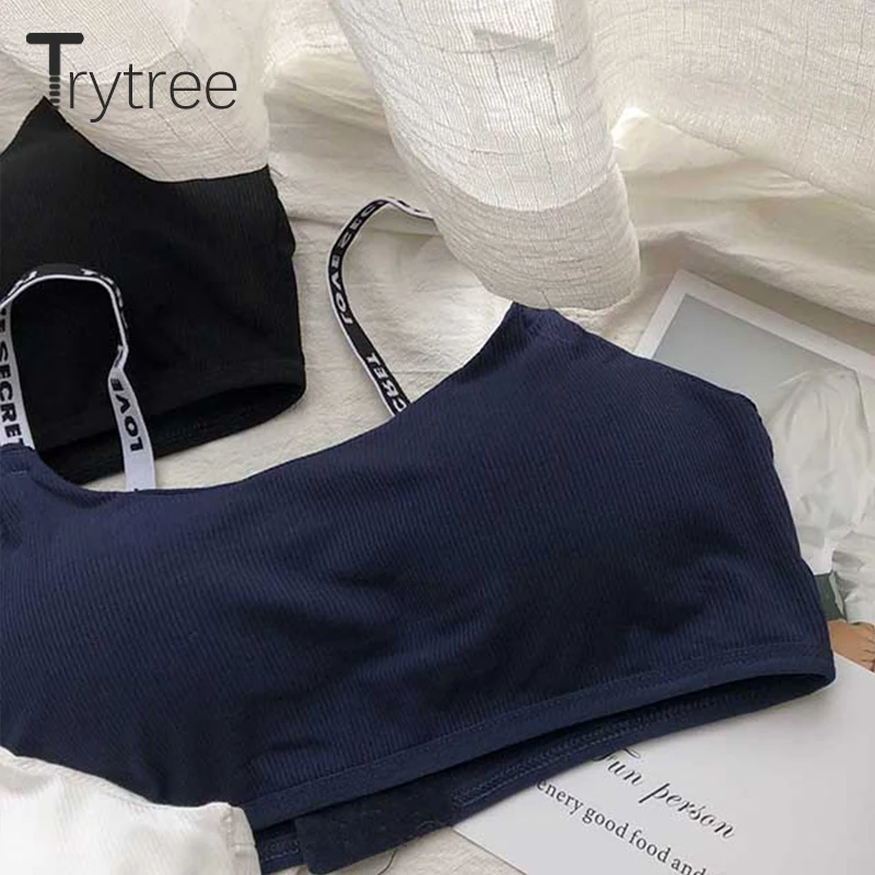 Trytree/топы из бамбукового волокна, женские повседневные топы, короткие майки, топы с лямками на плечах, модные эластичные крутые майки 4 цветов