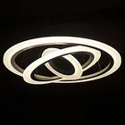 60CM Frosted Acrylic Modern LED Pendant Light Lamp For Dinning Room,Luminarie Lustres E Pendente De Sala