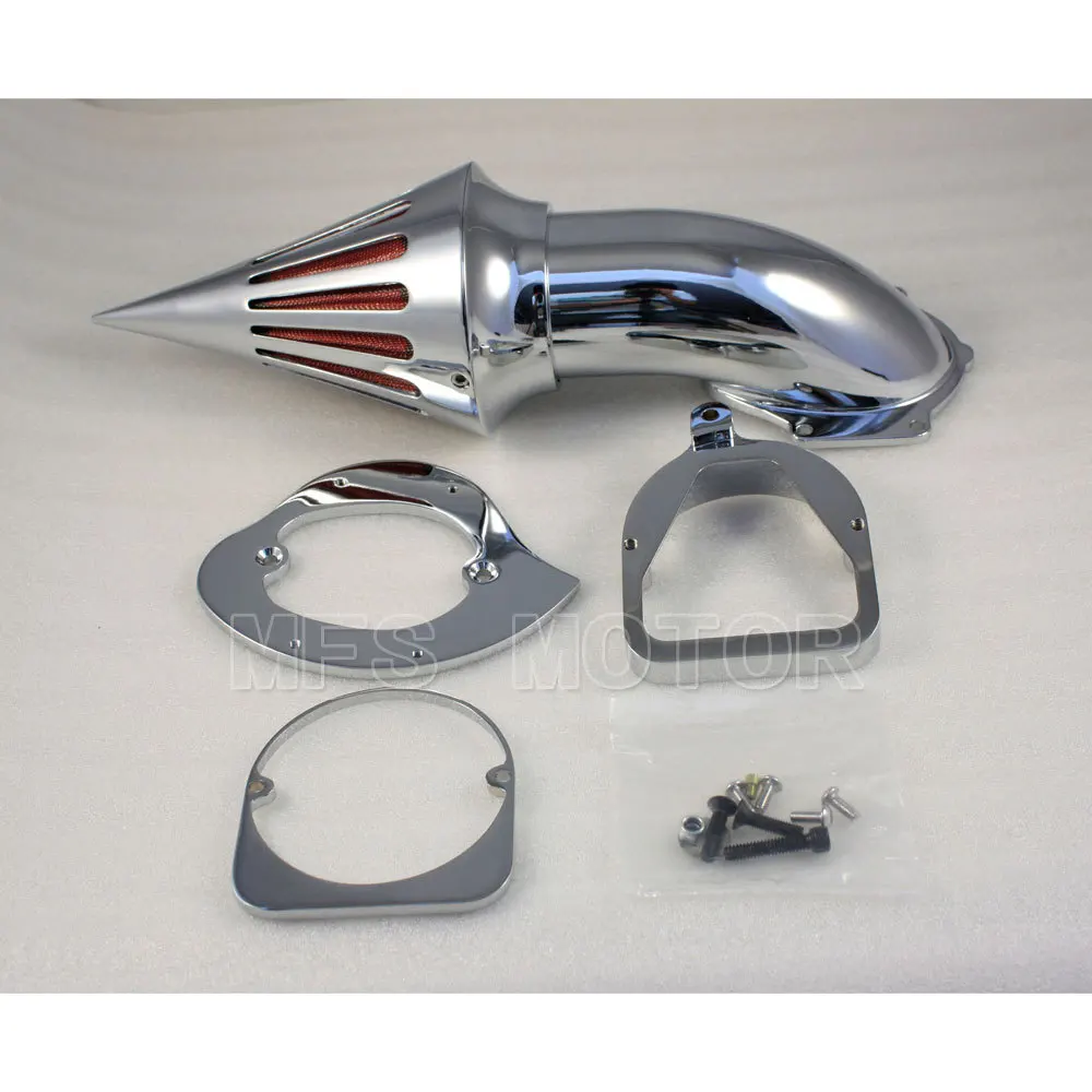 Motorcycle Spike Air Cleaner Intake Filter Kit For Spirit ACE 750 1998-UP Custom Black