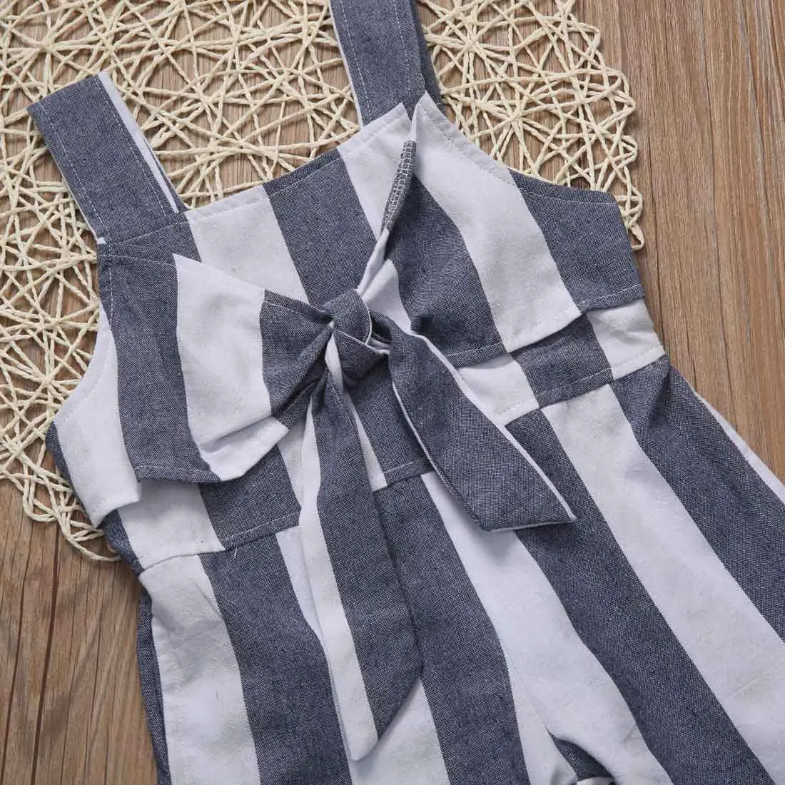 Детский летний комбинезон без рукавов с бантом|girls overalls|kids overallsoveralls girls |