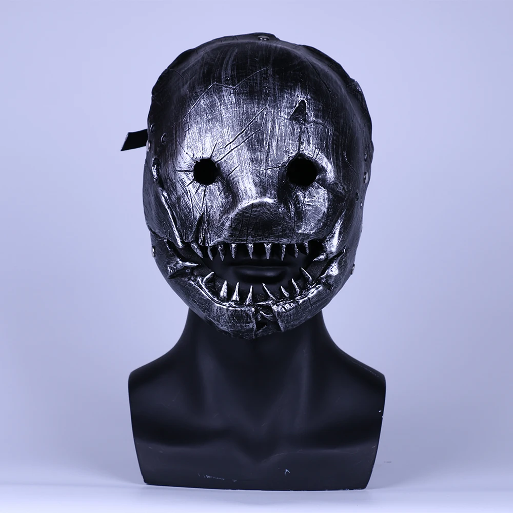 Resin Game Dead by Daylight Mask For The Trapper Cosplay Evan Macmillan Mask Cosplay Props Halloween Accessories (2)