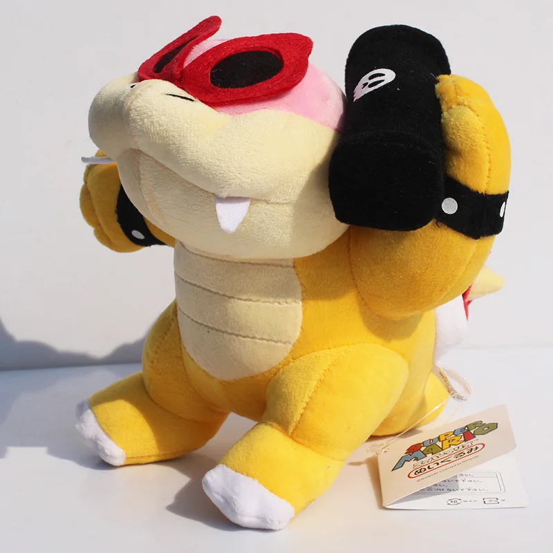 NEW 2015 Super Mario Browser Bros Roy Koopa With Bomb Stuffed Animals Plush Toy With Tag